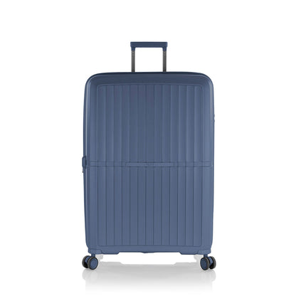 Heys Airlite 30″ Hartschalen-Trolley – 100 % Duraflex™, ca. 125 L Volumen, erweiterbar, 76 × 50 × 30,6 cm, 4 Rollen, blau