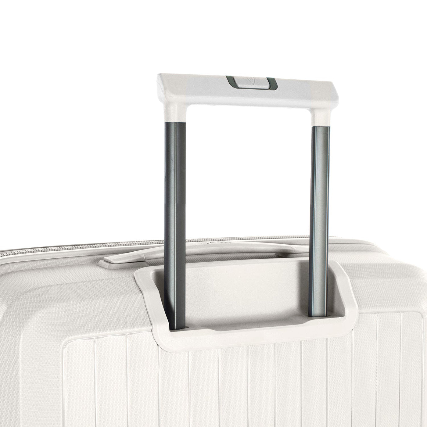 Heys Airlite 30″ Hartschalen-Trolley – 100 % Duraflex™, ca. 125 L Volumen, erweiterbar, 76 × 50 × 30,6 cm, 4 Rollen, weiss