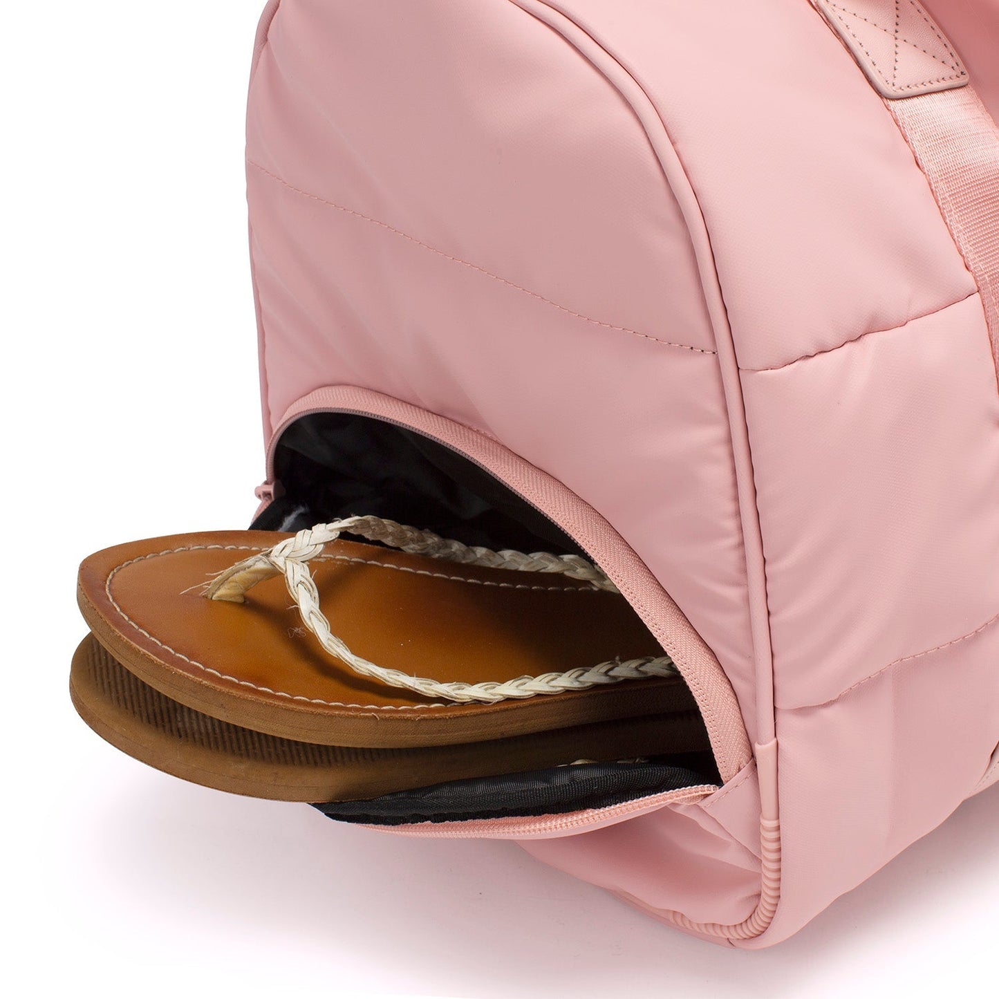 Puffer Duffel Bag rose