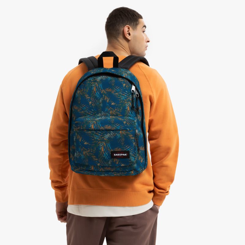 Eastpak Out of Office Rucksack – 27 L, Laptopfach 14", ergonomische Träger, wasserabweisend - Brize Filter Navy