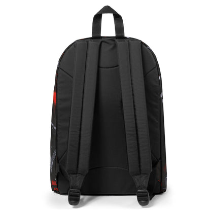 Eastpak Out of Office Rucksack – 27 L, Laptopfach 14", ergonomische Träger, wasserabweisend - tags black