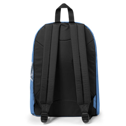 Eastpak Out of Office Rucksack – 27 L, Laptopfach 14", ergonomische Träger, wasserabweisend - tags blue