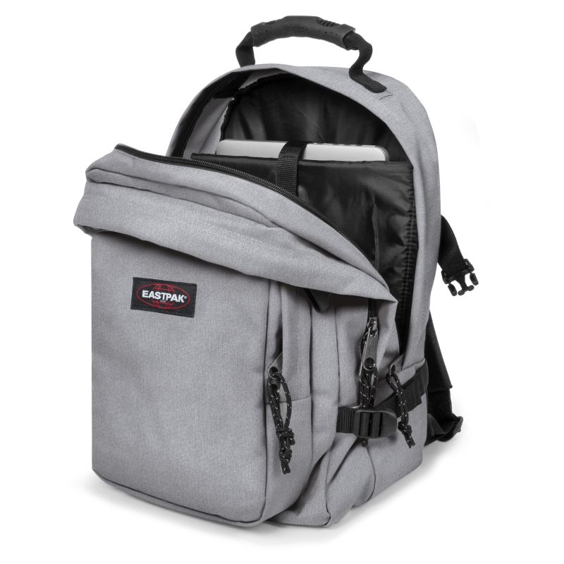 Eastpak Provider Rucksack  – groß, 44×31×25 cm, ca. 33 L Volumen, mit Laptopfach sunday grey