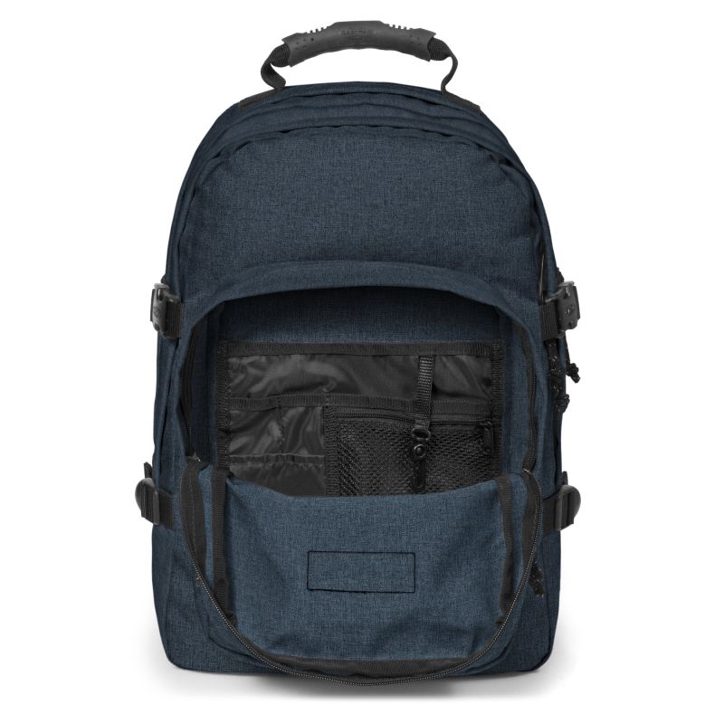 Eastpak Provider Rucksack  – groß, 44×31×25 cm, ca. 33 L Volumen, mit Laptopfach triple denim