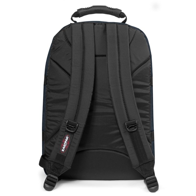 Eastpak Provider Rucksack  – groß, 44×31×25 cm, ca. 33 L Volumen, mit Laptopfach triple denim