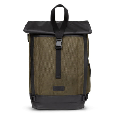Eastpak Tecum Roll Rucksack – 20 L, Roll-Top Öffnung, gepolstertes Laptopfach, wetterfest CNNCT ARMY