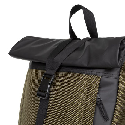 Eastpak Tecum Roll Rucksack – 20 L, Roll-Top Öffnung, gepolstertes Laptopfach, wetterfest CNNCT ARMY