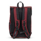 Eastpak Tecum Roll Rucksack – 20 L, Roll-Top Öffnung, gepolstertes Laptopfach, wetterfest CNNCT Burgundy