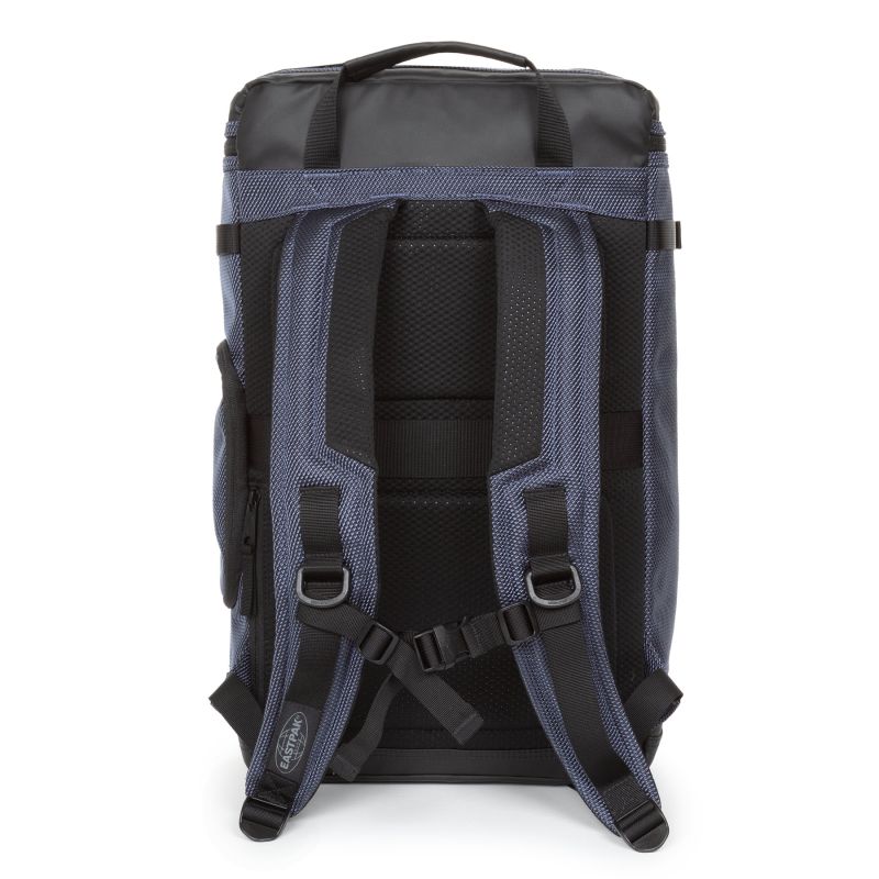 Eastpak Tecum Top Rucksack – 29,5 × 49 × 19,5 cm, 23 L, Laptopfach 15″, wasserabweisend - CNNCT marine