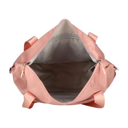 ENRICO BENETTI "Lakers" Sporttasche 50 cm | Kompakte Reisetasche/Duffelbag (Handgepäckgröße) mit Schuhfach rose