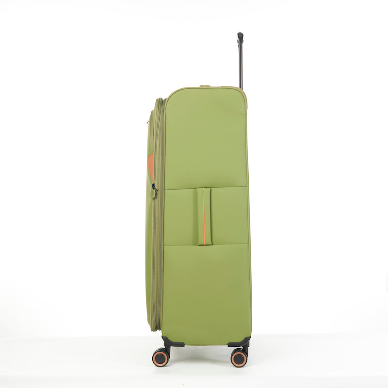 Verage Cambridge Spinner Gr. L Reisetrolley Koffer mit TSA-Zahlenschloss – Extra großer, erweiterbarer Reisekoffer - fern green - Schluga Koffer & Taschen GmbH