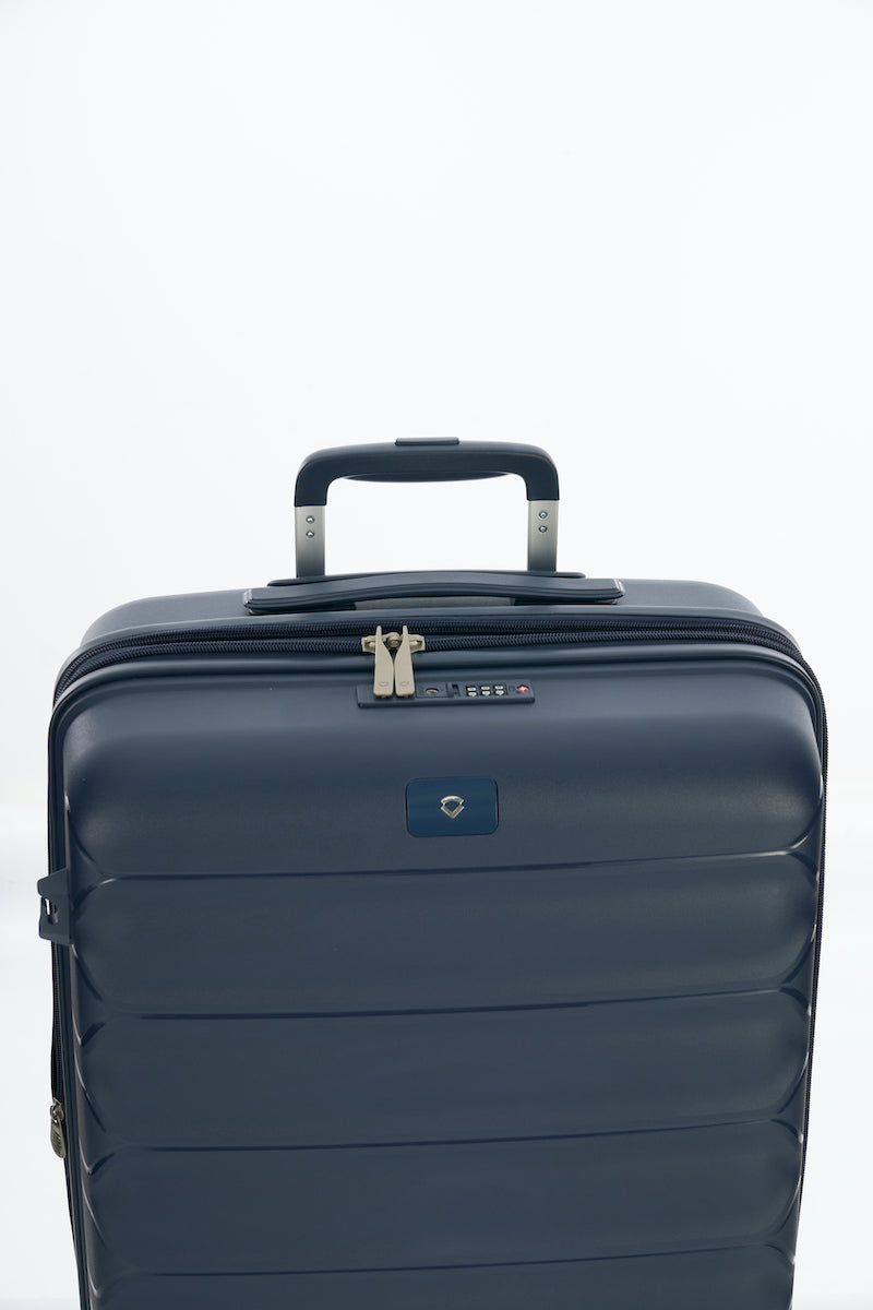 Verage Tenby Spinner Gr. M Reisetrolley Koffer mit TSA‑Zahlenschloss – Erweiterbarer Hartschalen‑Koffer - Schluga Koffer & Taschen GmbH