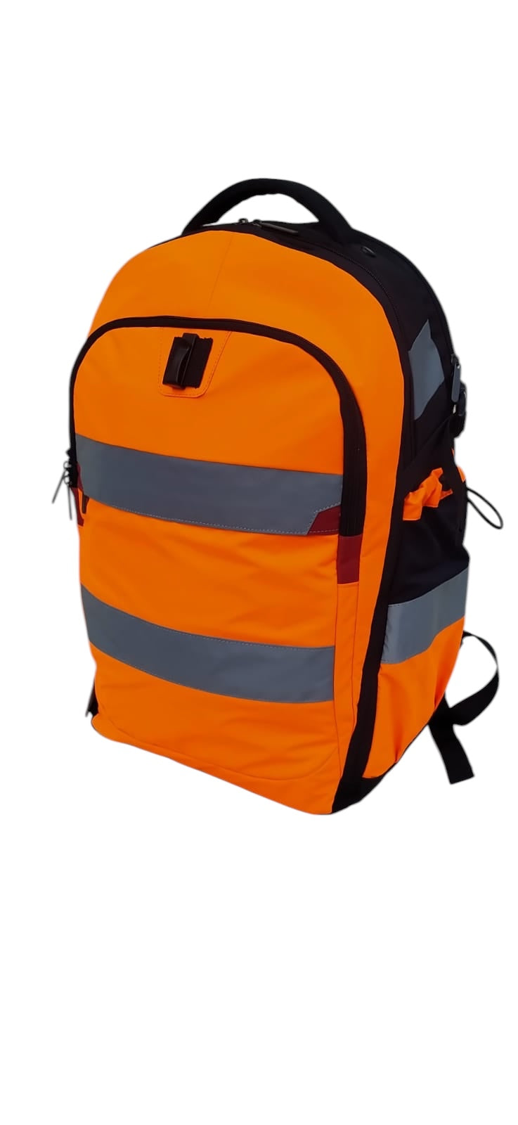 Rucksack mit Dehnfalte Warnfarbe orange Arbeitsrucksack (lieferbar ab April 2025)