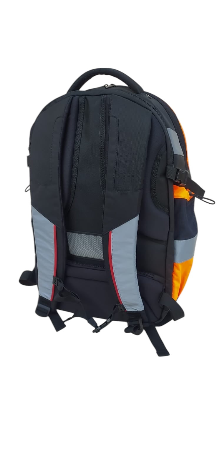 Rucksack mit Dehnfalte Warnfarbe orange Arbeitsrucksack (lieferbar ab April 2025)