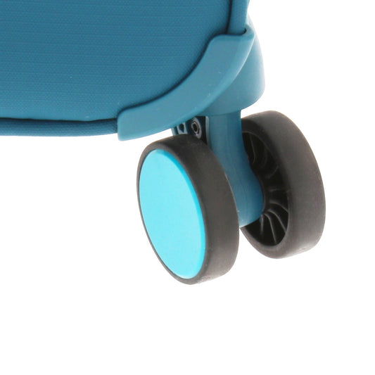 FRANKY T25 Trolley-Set | Ultraleichte 4-Rollen Weichgepäck-Koffer S, M, L mit Erweiterung & TSA-Sicherheit petrol