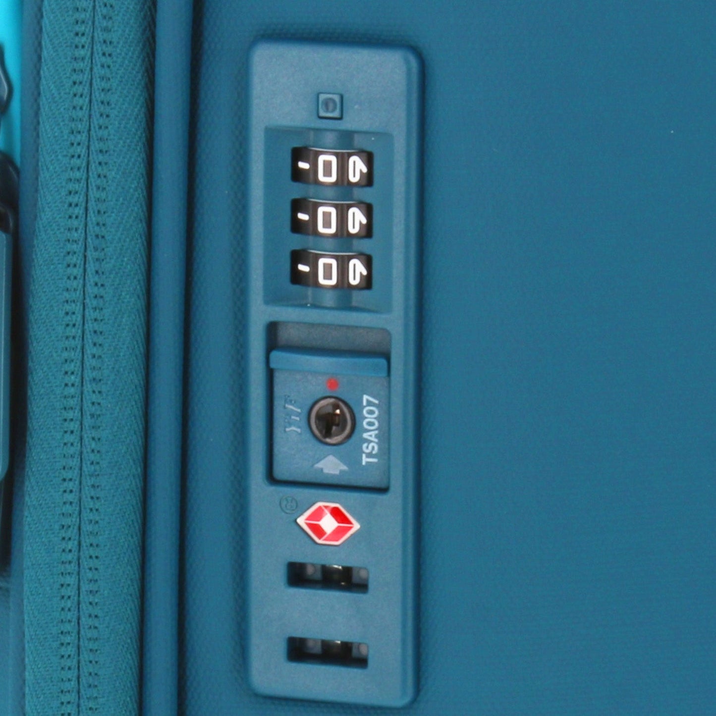 FRANKY T25 Trolley-Set | Ultraleichte 4-Rollen Weichgepäck-Koffer S, M, L mit Erweiterung & TSA-Sicherheit petrol