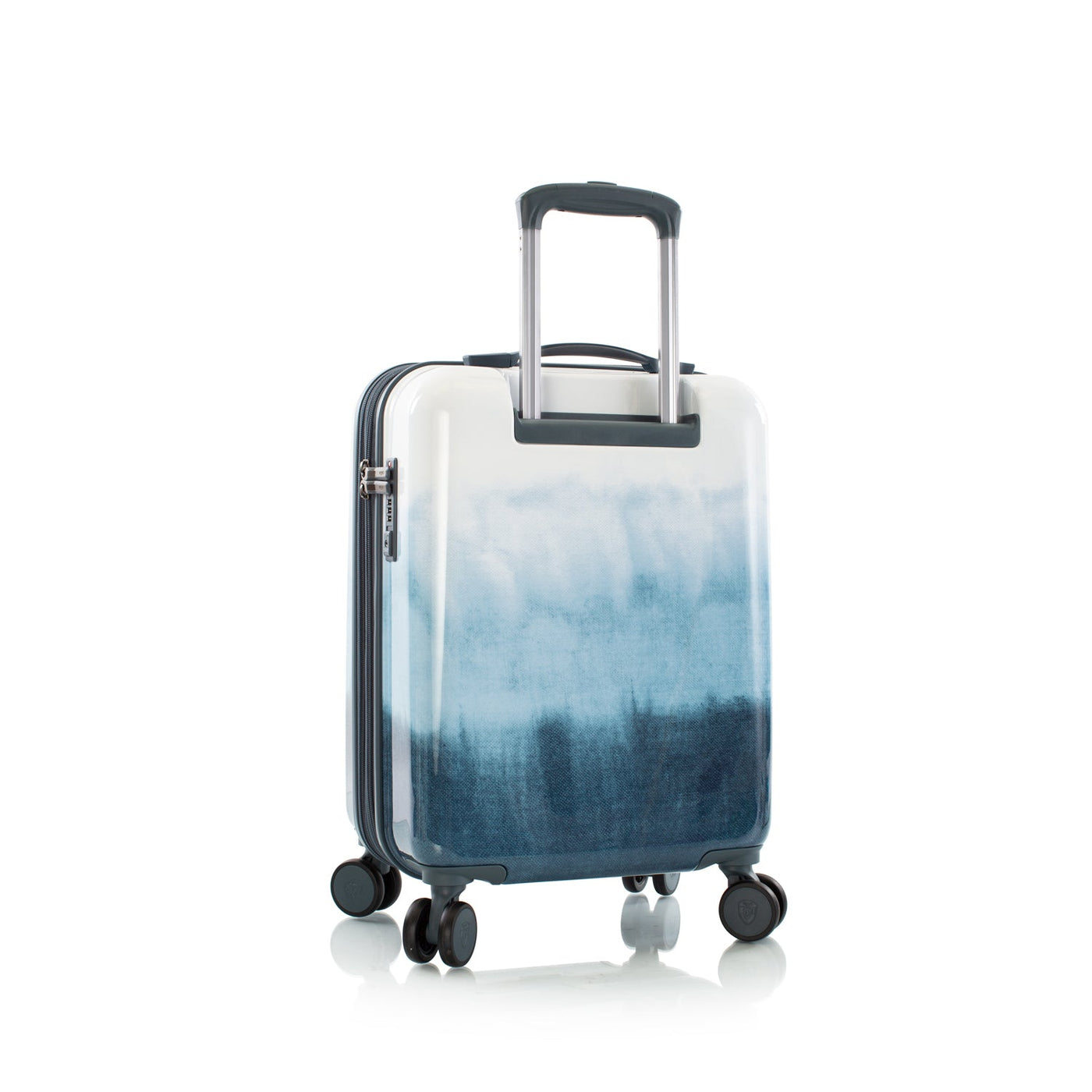 Heys – Tie-Dye Blue Fashion Spinner® 21″ Carry-On – 53 × 38 × 23 cm – erweiterbarer Handgepäck-Koffer