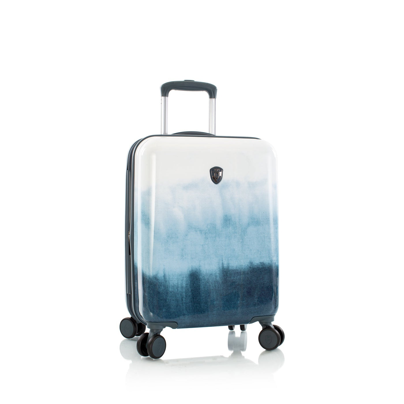 Heys – Tie-Dye Blue Fashion Spinner® 21″ Carry-On – 53 × 38 × 23 cm – erweiterbarer Handgepäck-Koffer