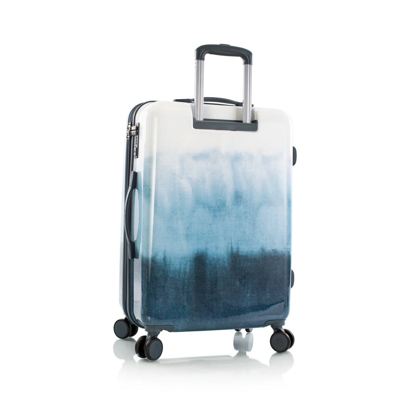 Heys – Tie-Dye Blue Fashion Spinner® 26″ MEDIUM – 66 × 45 × 29 cm – erweiterbarer Hartschalenkoffer