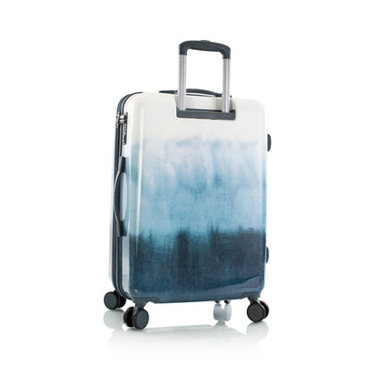 Heys – Tie-Dye Blue Fashion Spinner® 26″ MEDIUM – 66 × 45 × 29 cm – erweiterbarer Hartschalenkoffer
