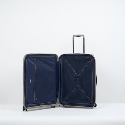 Verage Rome Spinner Gr. M Reisetrolley Koffer mit TSA‑Zahlenschloss – Erweiterbarer Hartschalen‑Koffer