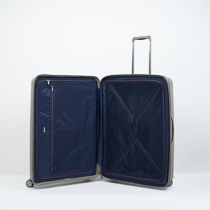 Verage Rome Spinner Gr. L Reisetrolley Koffer mit TSA‑Zahlenschloss – Erweiterbarer Hartschalen‑Koffer