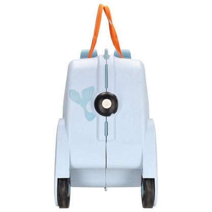 ZEBRA TRENDS Ranger Hartschalen-Trolley Kompakt 55 cm Blau Kinderkoffer 48 Liter Polypropylen 4-Rollen
