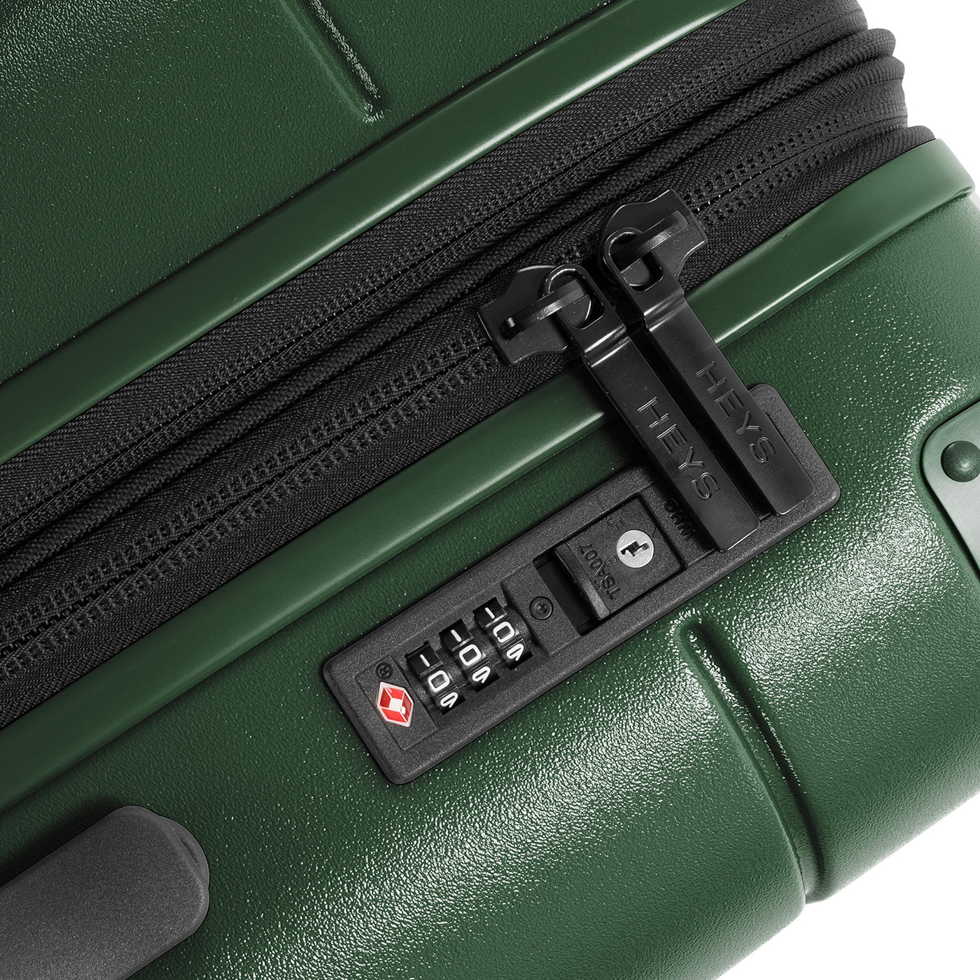 Heys Zen 26″ Hartschale – 100 % Polycarbonat, ca. 81 L, erweiterbar, TSA-Schloss grün