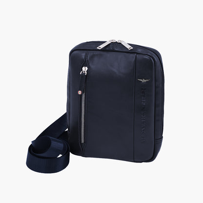 Aeronautica Militare – Thunder – Tablet Umhängetasche aus Leder – 30 × 40 × 11 cm