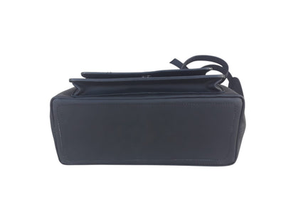 Schaffnertasche Lenkertasche Conductor Bag Kassiertasche Echtleder Rindleder Art 1203 - schwarz sofort lieferbar