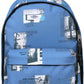 Out of Office Rucksack Tags Blue