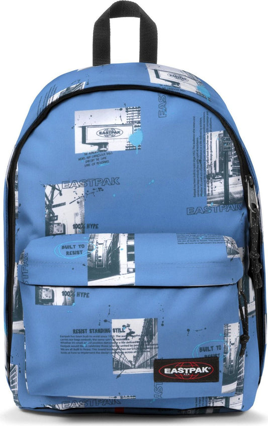 Out of Office Rucksack Tags Blue
