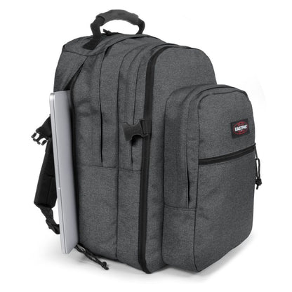 Eastpak Tutor Rucksack – groß, 48×32×26 cm, ca. 39 L Volumen, mit Laptopfach bis 15″ black denim