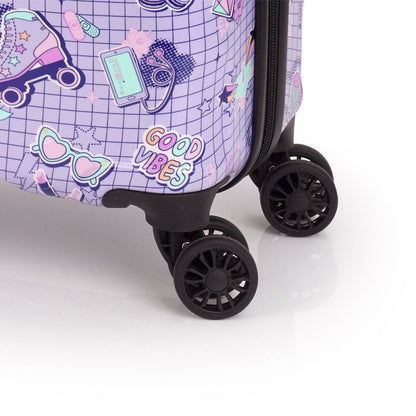 Gabol Funny Kabinentrolley Kinder – 40 × 55 × 20 cm, ca. 37 L, ABS/Polycarbonat, 4-Rollen, TSA-Schloss