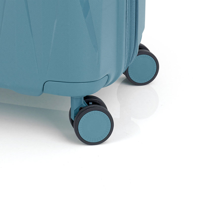 GABOL Infinity Handgepäck-Trolley S 55 cm EXP | Bruchsicherer Kabinenkoffer (46L) mit TSA & erweiterbarem Volumen türkis