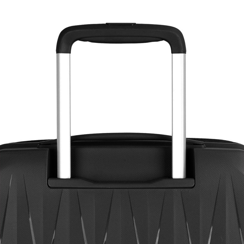 GABOL Infinity Hartschalenkoffer L 75 cm EXP Schwarz | Bruchsicherer XXL-Trolley (119L) mit TSA & Polypropylen schwarz