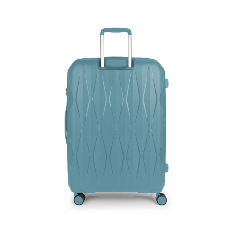 GABOL Infinity Hartschalenkoffer L 75 cm EXP Türkis | Bruchsicherer XXL-Trolley (119L) mit TSA & Polypropylen türkis