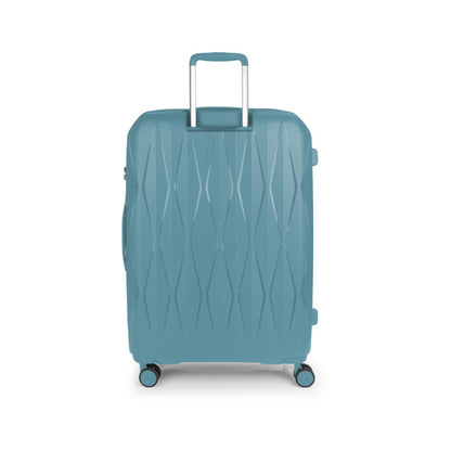 GABOL Infinity Hartschalenkoffer L 75 cm EXP Türkis | Bruchsicherer XXL-Trolley (119L) mit TSA & Polypropylen türkis