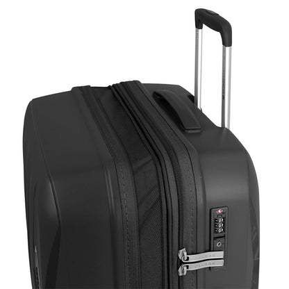 GABOL Infinity Hartschalenkoffer L 75 cm EXP Schwarz | Bruchsicherer XXL-Trolley (119L) mit TSA & Polypropylen schwarz