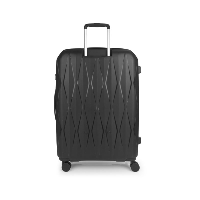 GABOL Infinity Hartschalenkoffer L 75 cm EXP Schwarz | Bruchsicherer XXL-Trolley (119L) mit TSA & Polypropylen schwarz