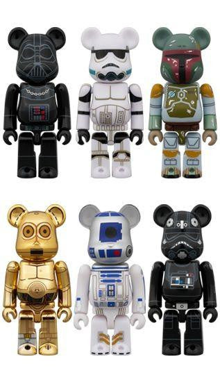 BE@RBRICK Chase Star Wars 1 Blindbox 100% Sammlerfigur