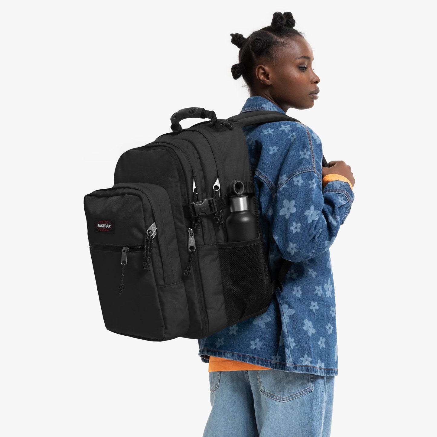 Eastpak Tutor Rucksack – groß, 48×32×26 cm, ca. 39 L Volumen, mit Laptopfach bis 15″ schwarz