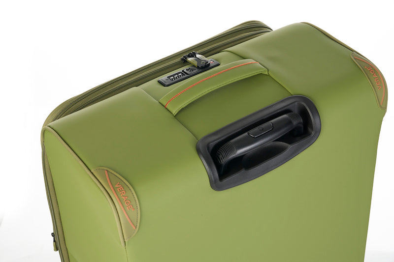 Verage Cambridge Spinner Gr. L Reisetrolley Koffer mit TSA-Zahlenschloss – Extra großer, erweiterbarer Reisekoffer - fern green - Schluga Koffer & Taschen GmbH