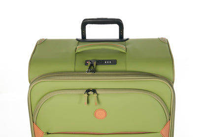 Verage Cambridge Spinner Gr. L Reisetrolley Koffer mit TSA-Zahlenschloss – Extra großer, erweiterbarer Reisekoffer - fern green - Schluga Koffer & Taschen GmbH