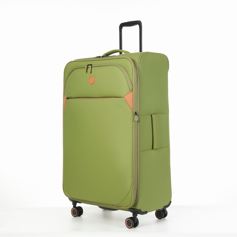 Verage Cambridge Spinner Gr. L Reisetrolley Koffer mit TSA-Zahlenschloss – Extra großer, erweiterbarer Reisekoffer - fern green - Schluga Koffer & Taschen GmbH
