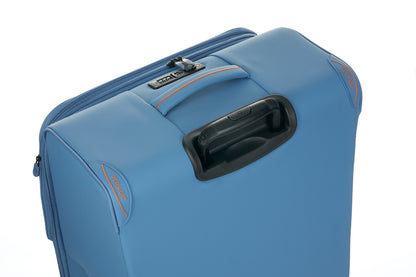 Verage Cambridge Spinner 3‑tlg. Reisetrolley‑Set – TSA-Zahlenschlösser & wasserabweisendes Polyester - harbor blue - Schluga Koffer & Taschen GmbH