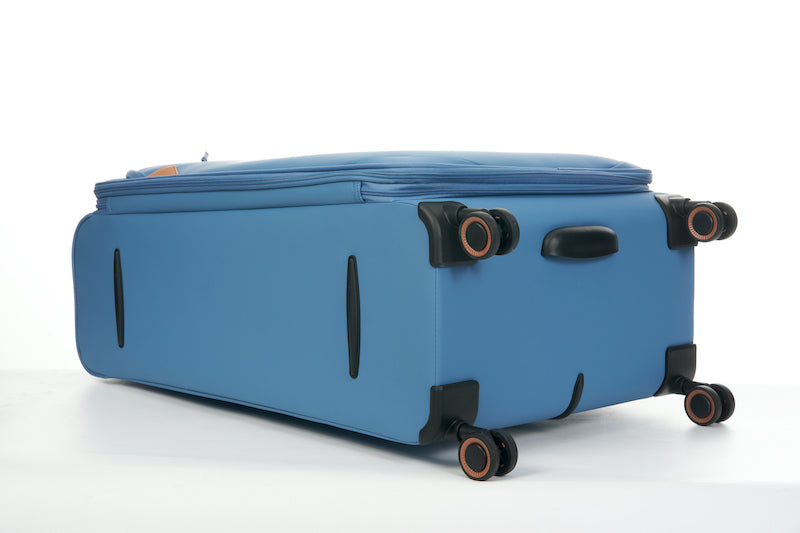 Verage Cambridge Spinner 3‑tlg. Reisetrolley‑Set – TSA-Zahlenschlösser & wasserabweisendes Polyester - harbor blue - Schluga Koffer & Taschen GmbH