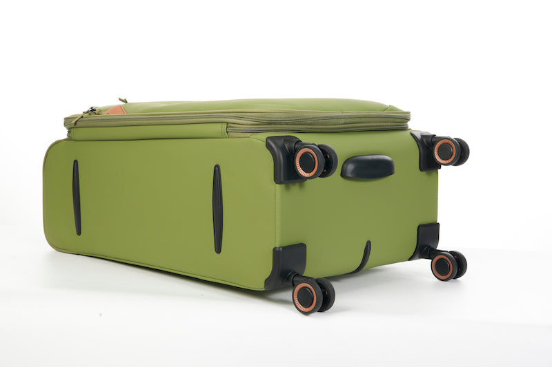 Verage Cambridge Spinner Gr. M Reisetrolley Koffer mit TSA-Zahlenschloss – Erweiterbarer Reisekoffer aus wasserabweisendem Polyester - fern green - Schluga Koffer & Taschen GmbH