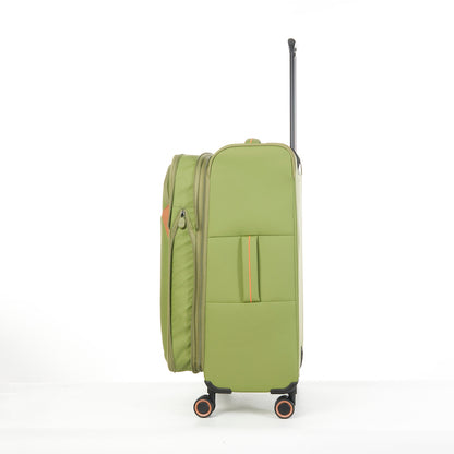 Verage Cambridge Spinner Gr. M Reisetrolley Koffer mit TSA-Zahlenschloss – Erweiterbarer Reisekoffer aus wasserabweisendem Polyester - fern green - Schluga Koffer & Taschen GmbH