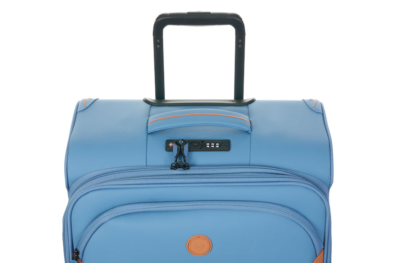 Verage Cambridge Spinner 3‑tlg. Reisetrolley‑Set – TSA-Zahlenschlösser & wasserabweisendes Polyester - harbor blue - Schluga Koffer & Taschen GmbH